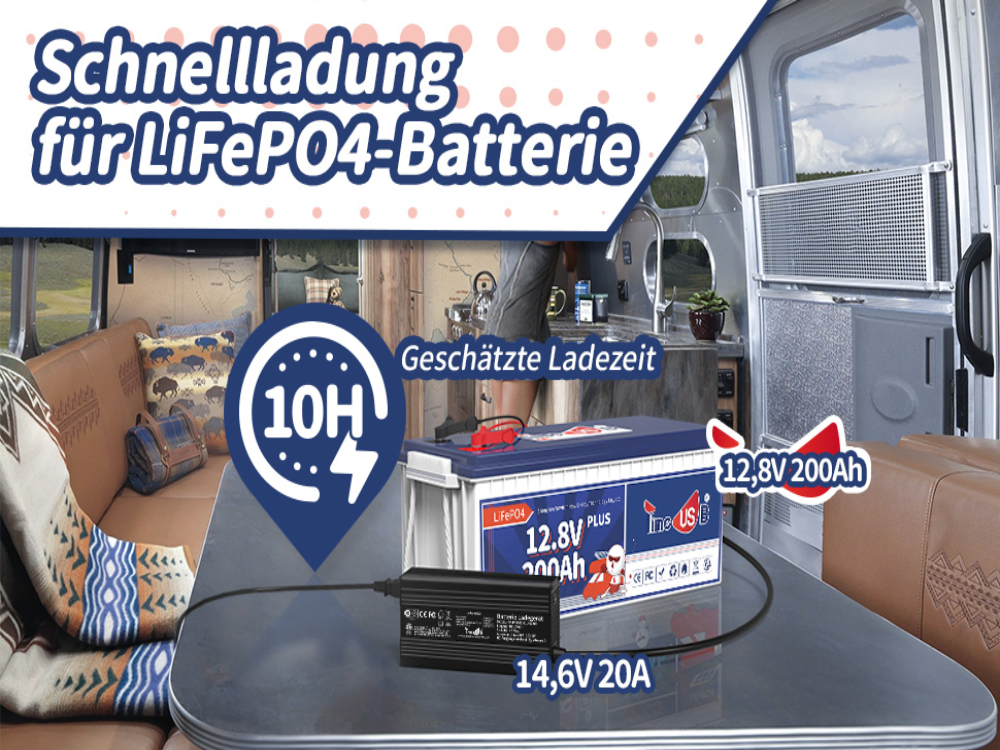 Bestes intelligentes Batterieladegerät für Deep Cycle Batterie