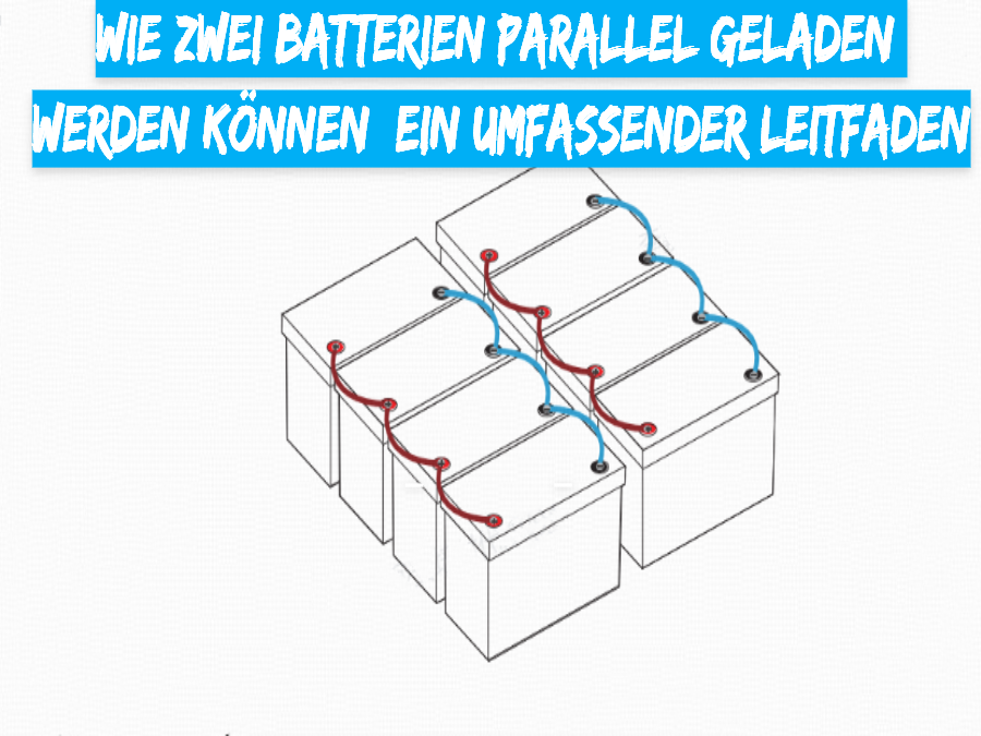 Wie zwei Batterien parallel geladen werden können: Ein umfassender Leitfaden
