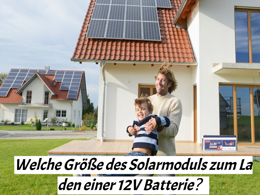 Amelynek mérete a napenergia modul terhelés a 12v akkumulátor?
