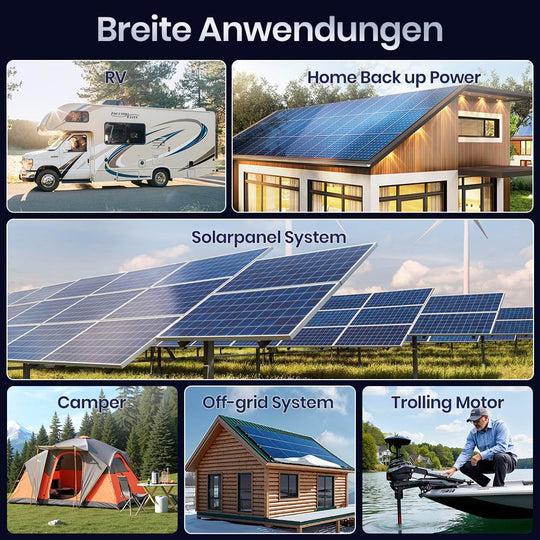 12V 100Ah Mini Batterie hat ein breites Anwendungsspektrum