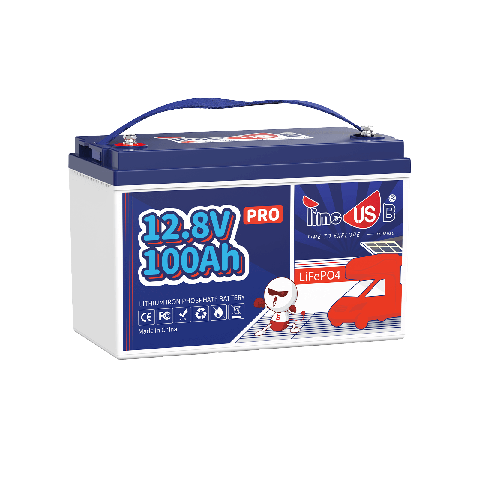 LiTime 12V 100Ah LiFePO4 Self Heating Battery (Group LiTime 12V 100Ah LiFePO4 Self Heating Battery (Group
