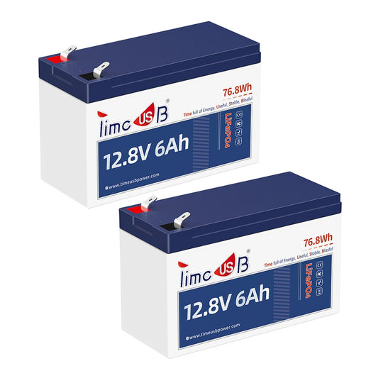 Timeusb 12V 6Ah Batteriepack