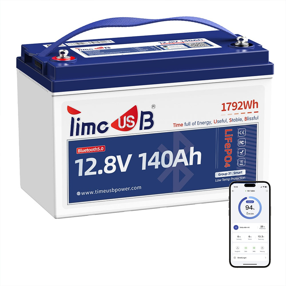 Timeusb LiFePO4 12V Smart Batterie 140Ah mit Bluetooth und Tieftemperaturschutz.jpg__PID:4983c657-82cc-4a11-a7c6-824edaae8d80