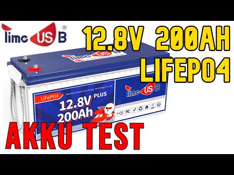 Timeusb LiFePO4 200Ah Plus 12 Volt Batterie